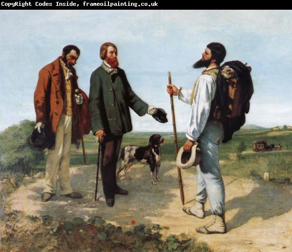 Gustave Courbet Encounter